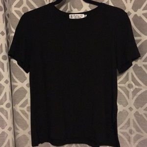 Fighting eel black tee